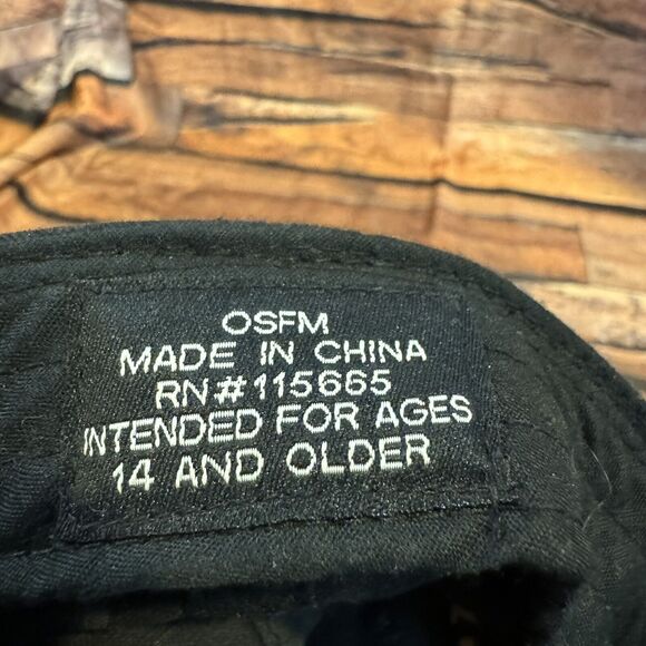 Harry Potter "I Solemnly Swear" Black Adjustable Baseball Cap Hat Marauder Fan - Picture 8 of 8